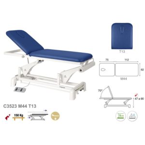 C3523 Ecopostural table de massage électrique en 2 plans