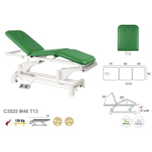 C3525 Ecopostural table de massage électrique en 3 plans