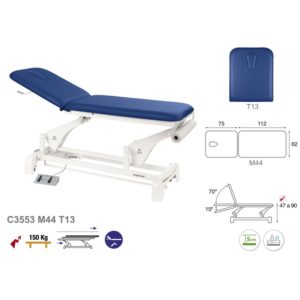 C3553 Ecopostural table de massage électrique en 2 plans