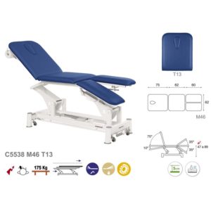 C5538 Fauteuil de podologie en 3 plans Ecopostural