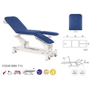 C5538 Fauteuil de podologie en 3 plans Ecopostural