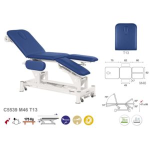 C5539 Fauteuil de podologie en 3 plans Ecopostural