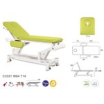 C5551 Ecopostural table de massage électrique en 2 plans