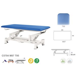 C5704 Table de massage bobath en 1 plan Ecopostural