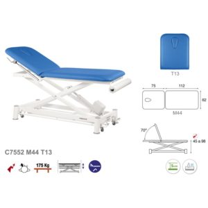 C7552 Ecopostural table de massage électrique en 2 plans