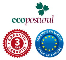 Ecoposturale 3 ans garantie fabriquée en Europe