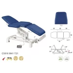 C3516 Table de massage électrique en 3 plans Ecopostural
