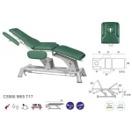 C5986 Table de massage électrique en 3 plans Ecopostural