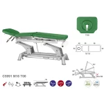 C5991 Table de massage électrique en 3 plans Ecopostural