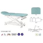 C7510 Table de massage électrique en 3 plans Ecopostural