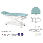 C7510 Table de massage électrique en 3 plans Ecopostural