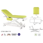 C7551 Table de massage électrique en 2 plans Ecopostural