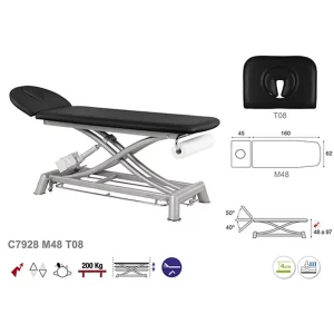 C7928 Table de massage électrique en 2 plans Ecopostural