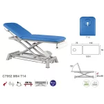 C7952 Table de massage électrique en 2 plans Ecopostural