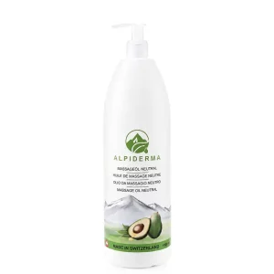 Huile de Massage Neutre Alpiderma – bouteille d'huile de massage professionnelle suisse