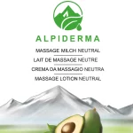 Lait de Massage Neutre Alpiderma – flacon de lotion de massage professionnelle suisse